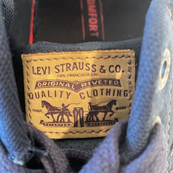 Levi's Men's Denim Sneakers Size 10.5 - Picture 4 of 7